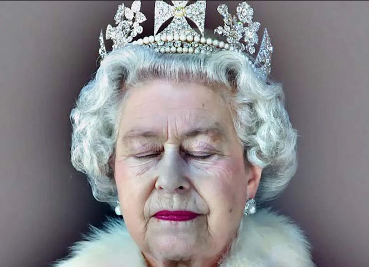Queen Elizabeth II's portrait