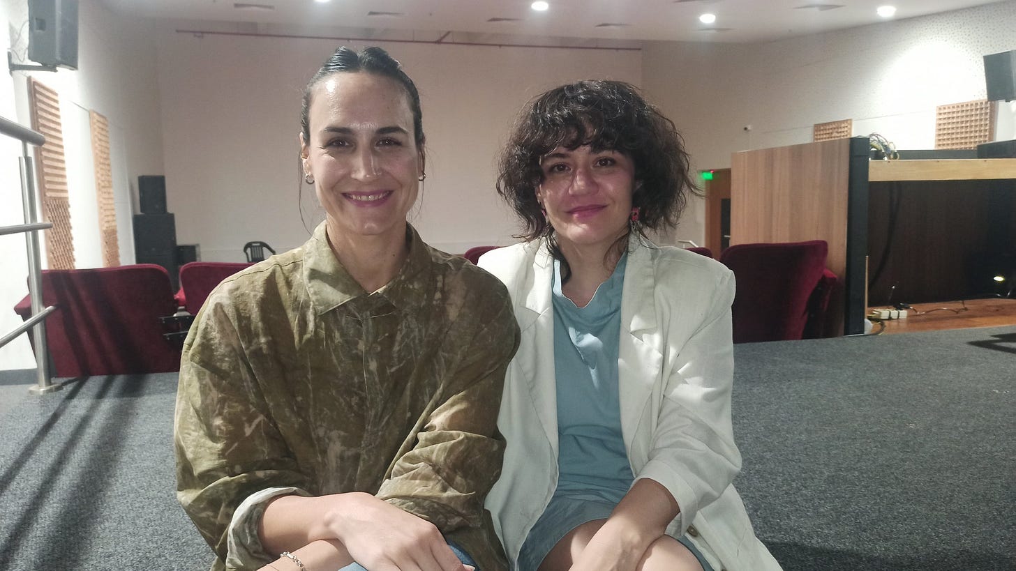 Guadalupe Lobo y Natalia Santos Guadalupe Lobo y Natalia Santos