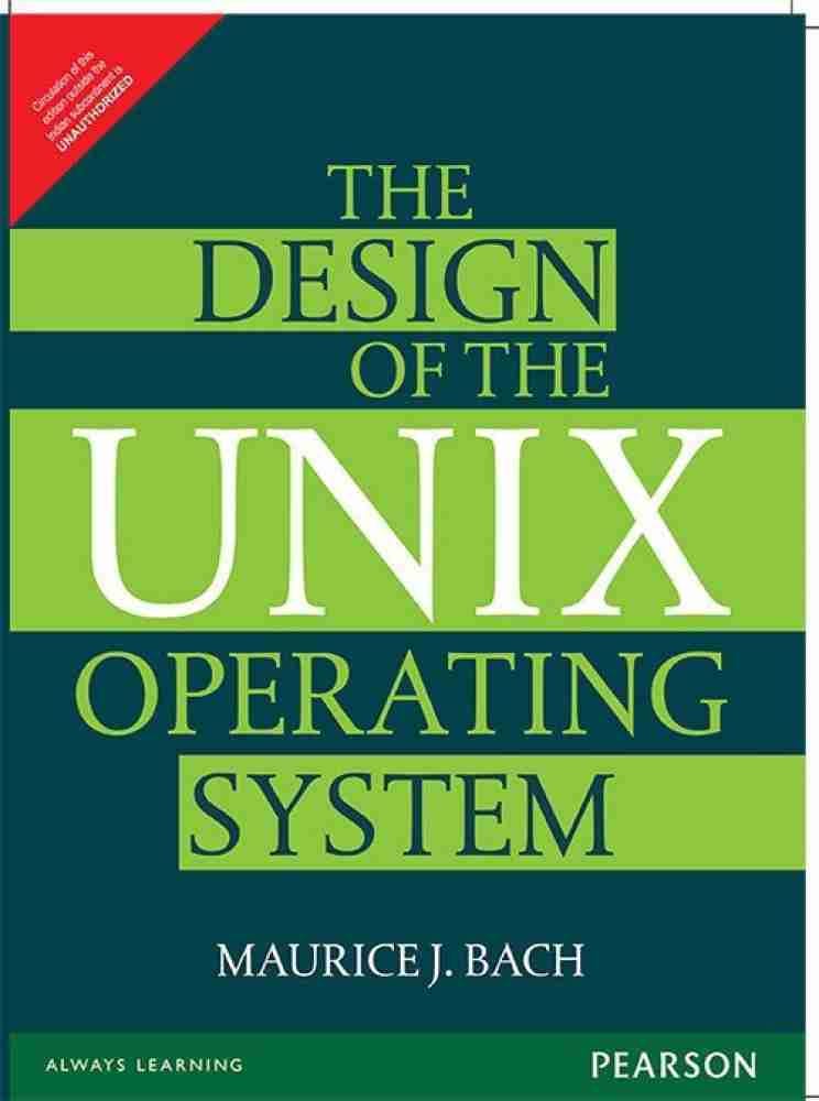 Book cover: Design of the Unix Operating System