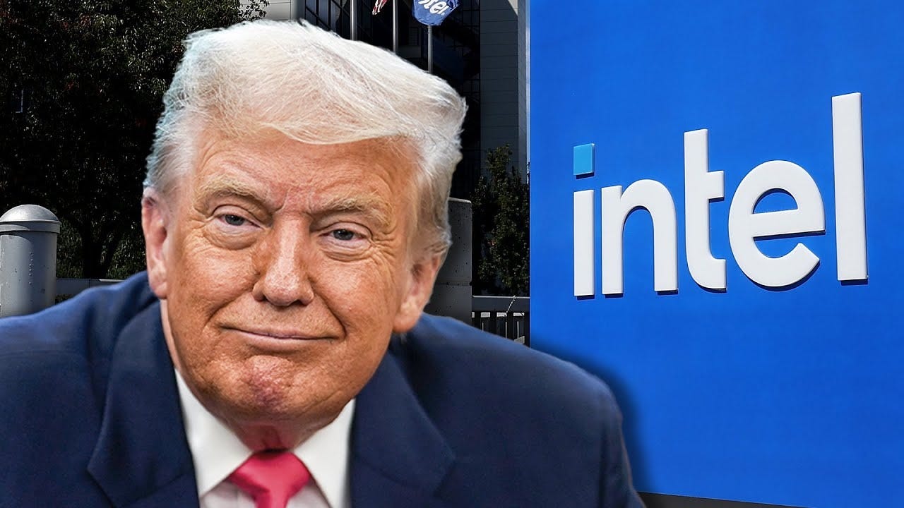 Intel Will Give US 10% Stake in Company, Trump Says