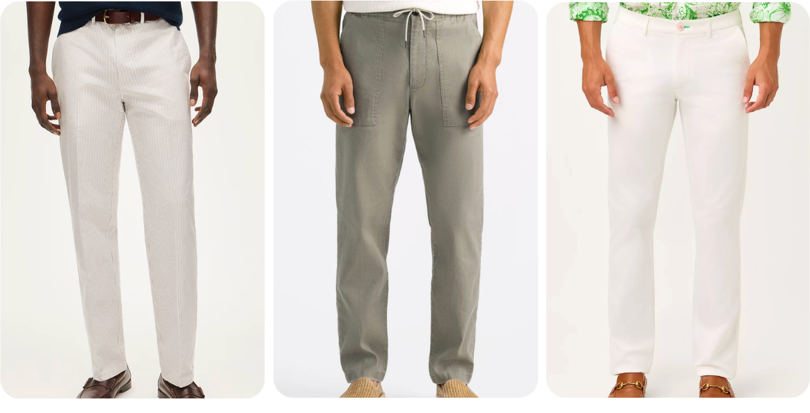 men's pants for summer