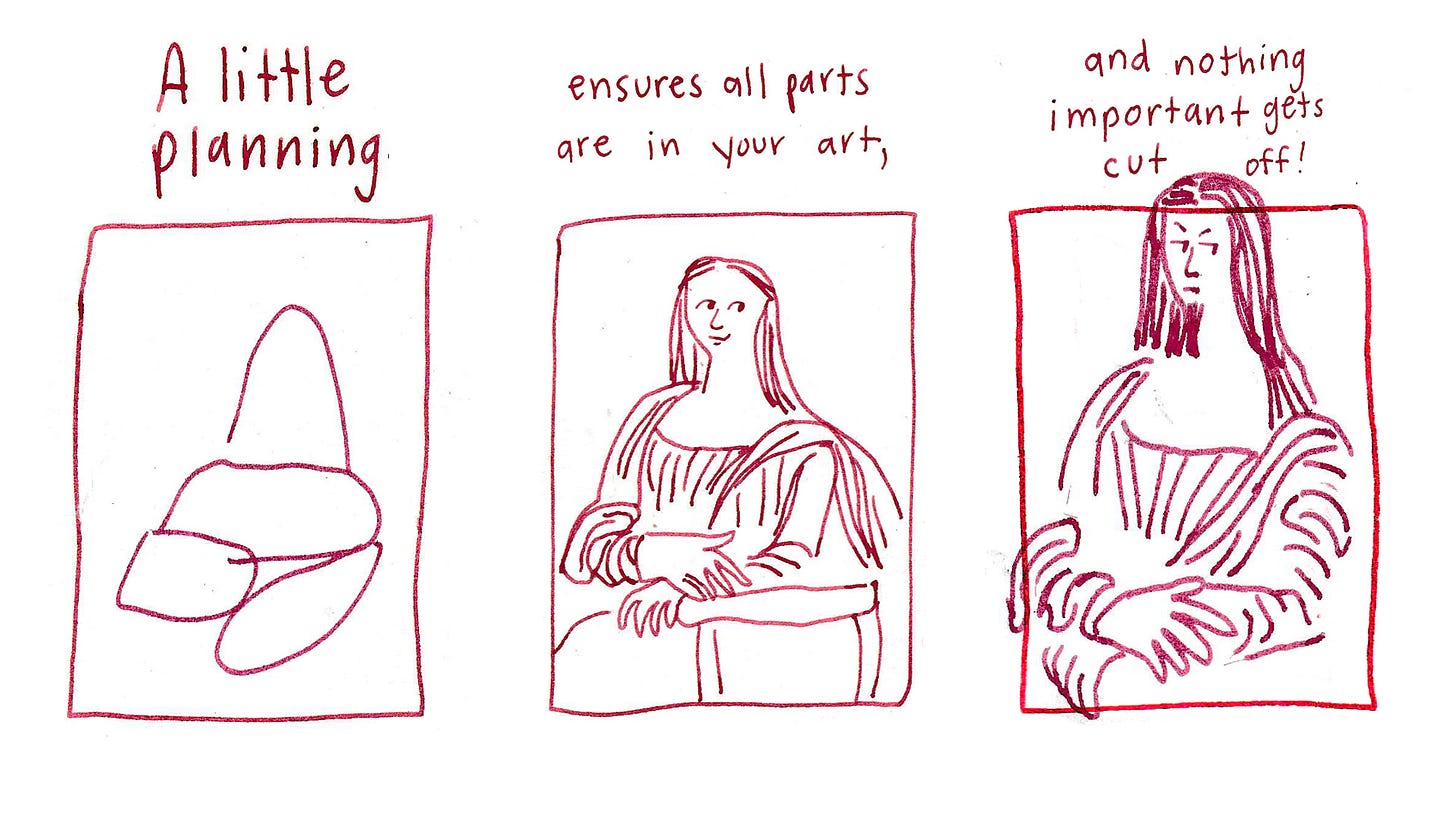 planning the mona lisa