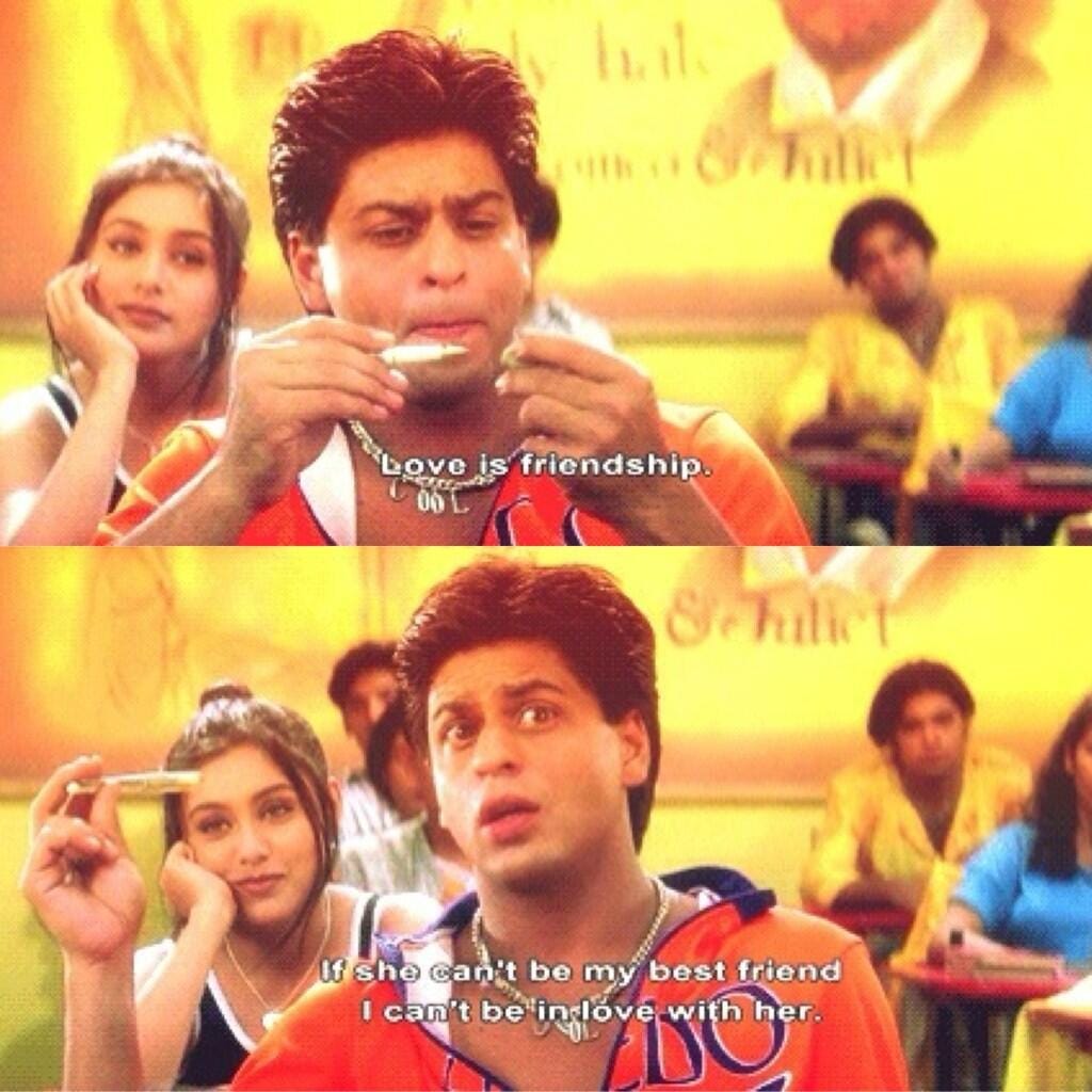 s h e r e e n on X: "Pyaar dosti hai. ☺ http://t.co/YpnqJiiPb3" / X
