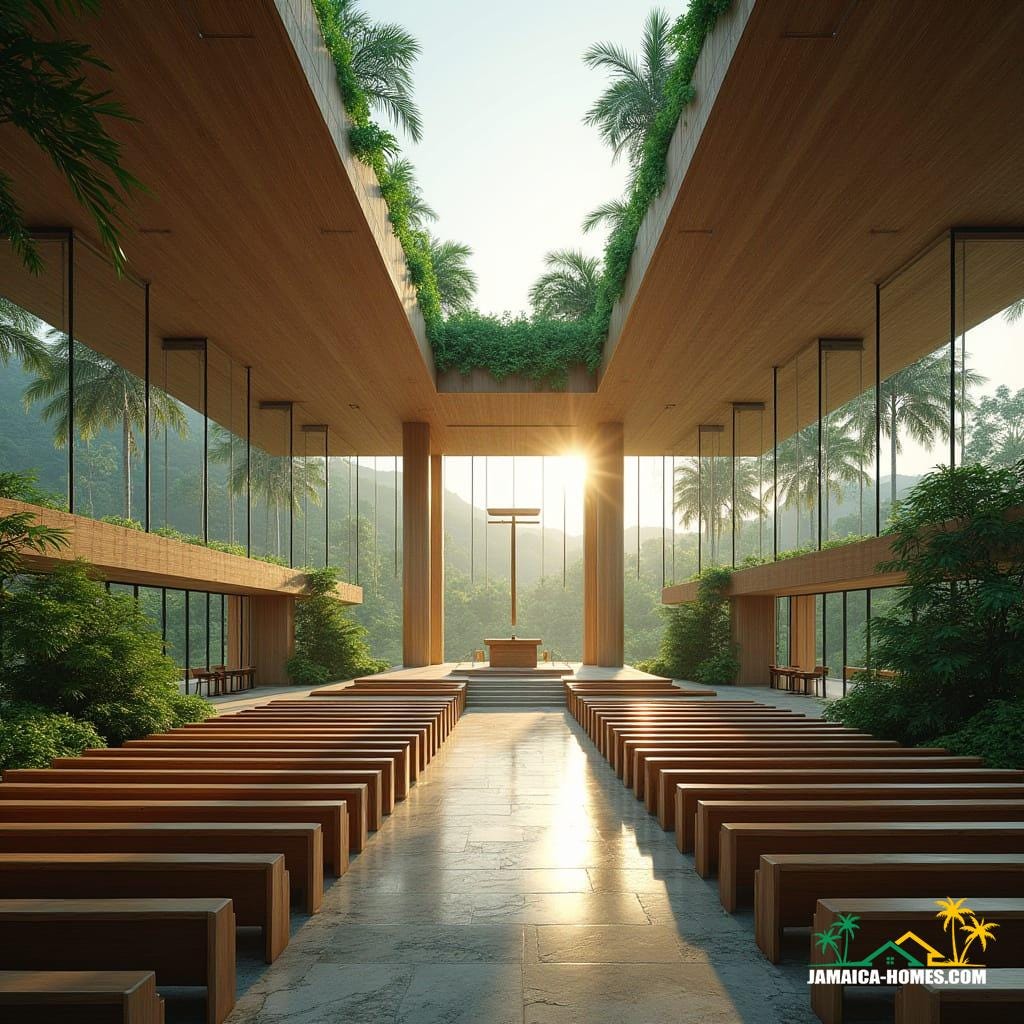 A breathtaking eco-conscious church in Jamaica