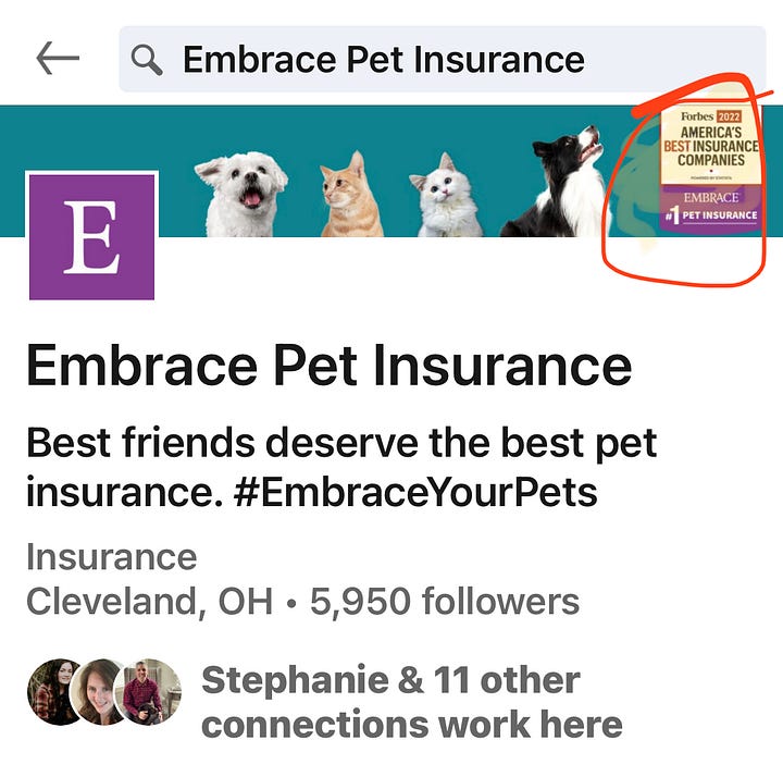 TCR's 2022 investigative story about Forbes's pet insurance rankings