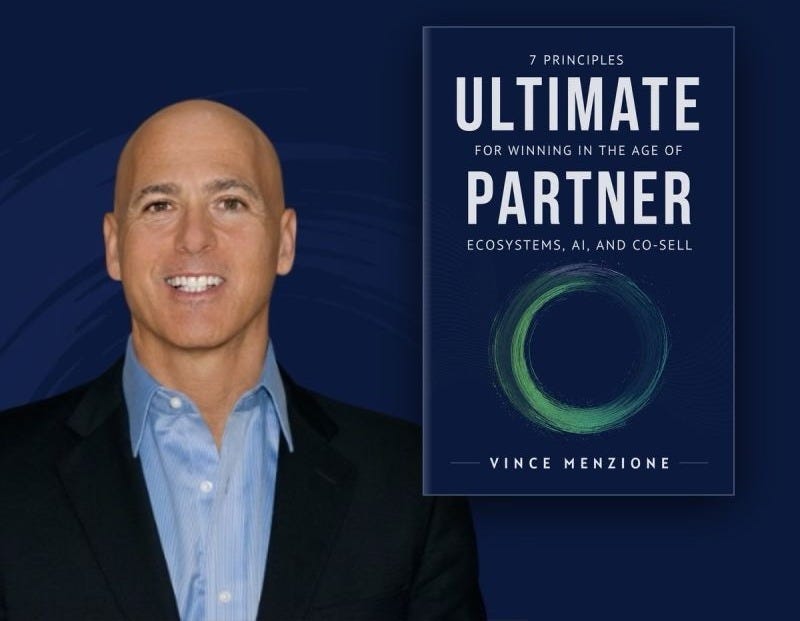 Ultimate Partner - 7 Principles for Winning in the Age of Ecosystems, AI and Co-Sell is out today. Forty years in this industry, from carrying a bag in New York City to Ultimate Partner - 7 Principles for Winning in the Age of Ecosystems, AI and Co-Sell is out today. Forty years in this industry, from carrying a bag in New York City to