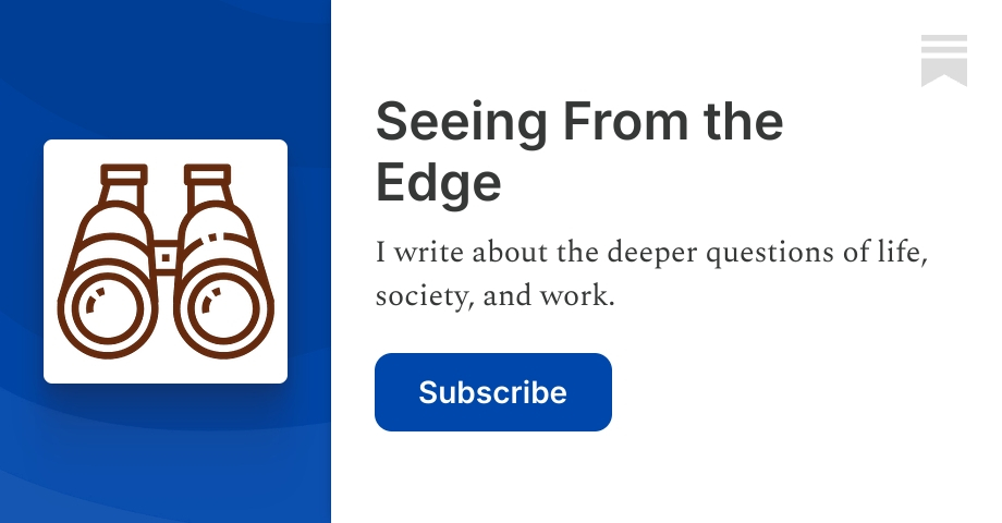 Seeing From the Edge | Bryan Hong | Substack
