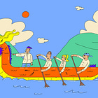 Paddling Her Heart Out