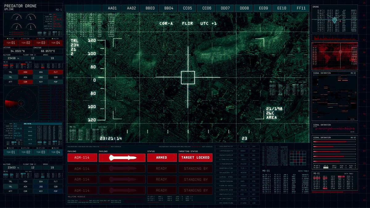 FUI Foxtrot - Drone UI :: Behance