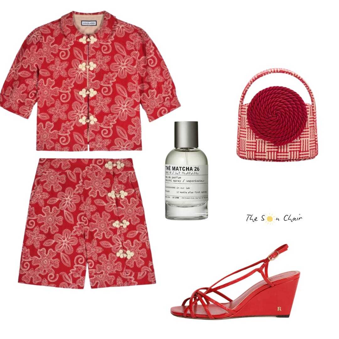 Look 1 — Todo al rojo
