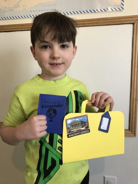 project passport ancient greece history unit study