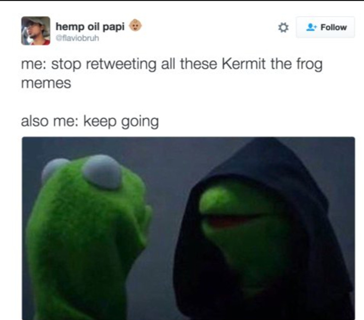 These Evil Kermit Memes Are the Funniest Thing You'll See All Day | Teen  Vogue