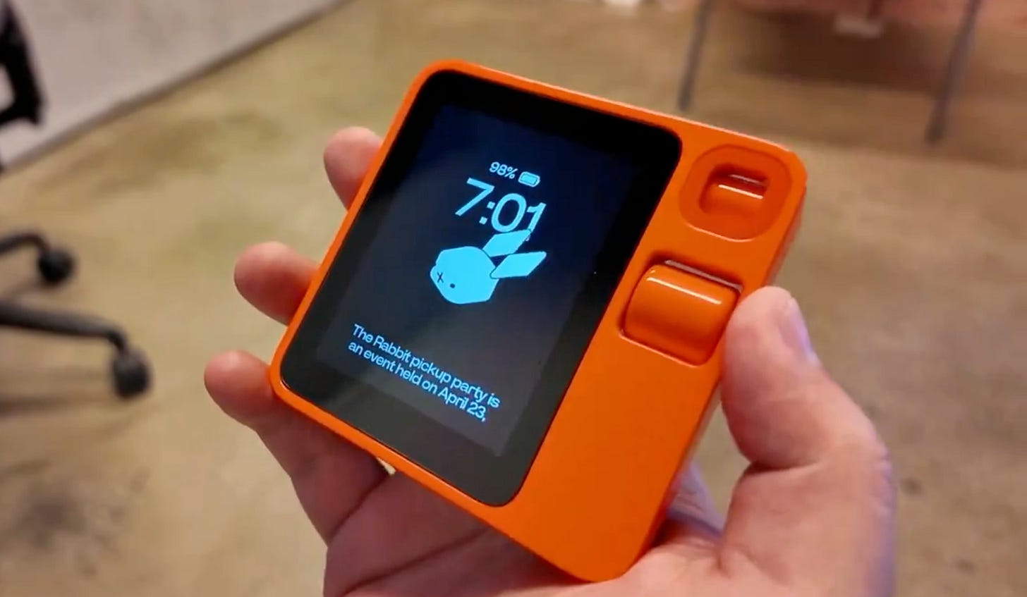 Rabbit R1 AI device Rabbit R1 AI device