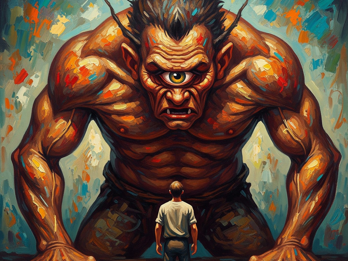 Gork the one-eyed giant.