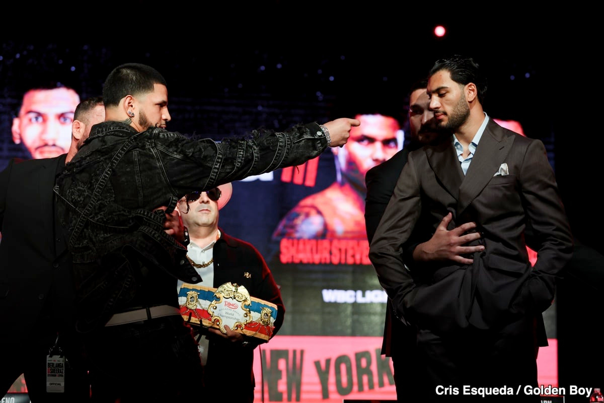 Image: Berlanga's "Clown" Act Fuels Sheeraz: Andy Lee's Take on July 12th DAZN PPV Super Middleweight Clash