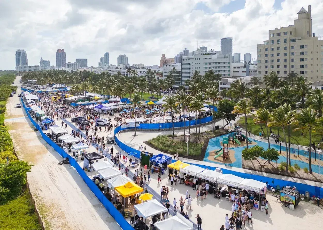 South Beach Seafood Festival · Oct 21–24, 2026 · Miami Beach South Beach Seafood Festival · Oct 21–24, 2026 · Miami Beach