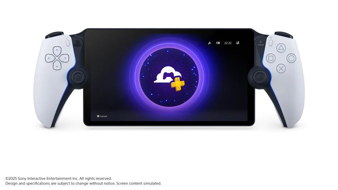 PlayStation Portal cloud streaming