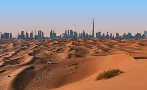 Desert Surrounding Dubai ...