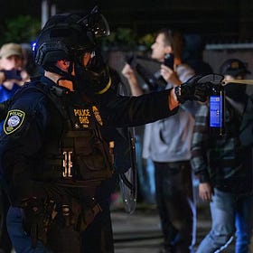 Federal Agents Mace 19-Year-Old at Point-Blank Range Outside Portland ICE Facility