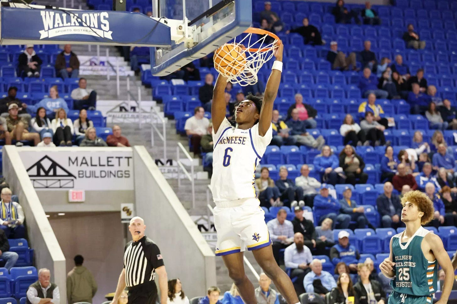 Record night for Bayou Bandits in 132-50 win over CBS - McNeese State University Athletics Record night for Bayou Bandits in 132-50 win over CBS - McNeese State University Athletics