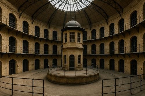 The All-Seeing Eye: Bentham’s Panopticon and the 18th-Century Architecture of Surveillance