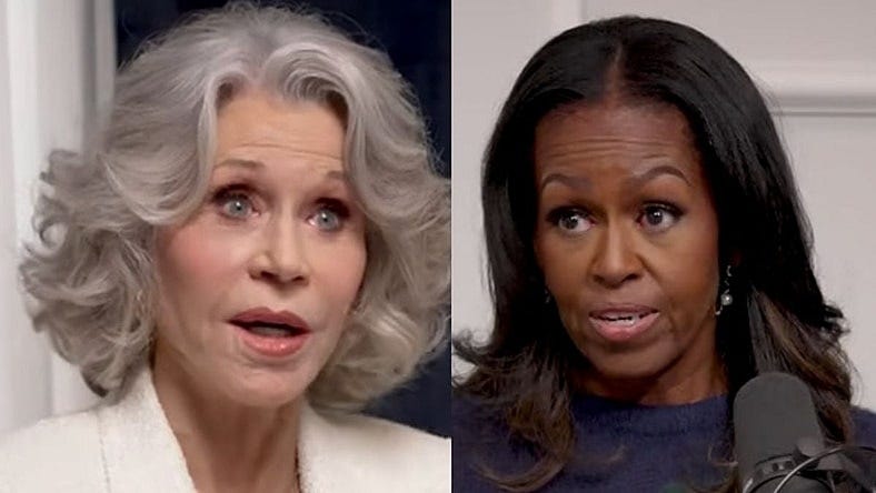 Jane Fonda Tells Michelle Obama She Thought She'd Be Dead By 30