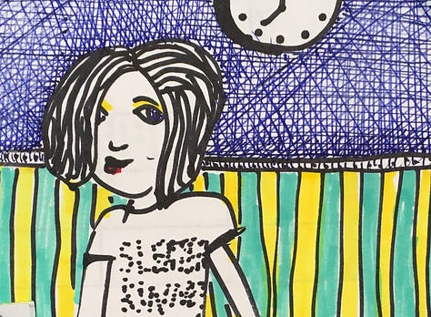 Nine drawings by Faux Jean.