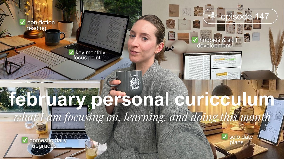 February Monthly Curriculum: How I Will Be Learning More & Reaching My ...