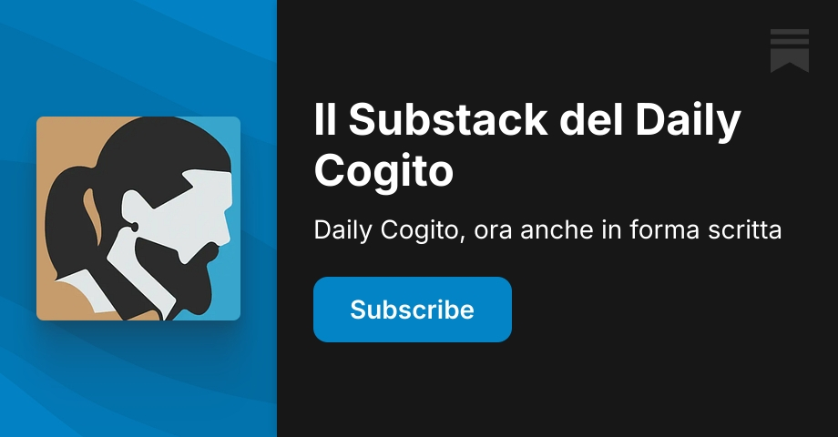 Il Substack del Daily Cogito | Rick DuFer | Substack