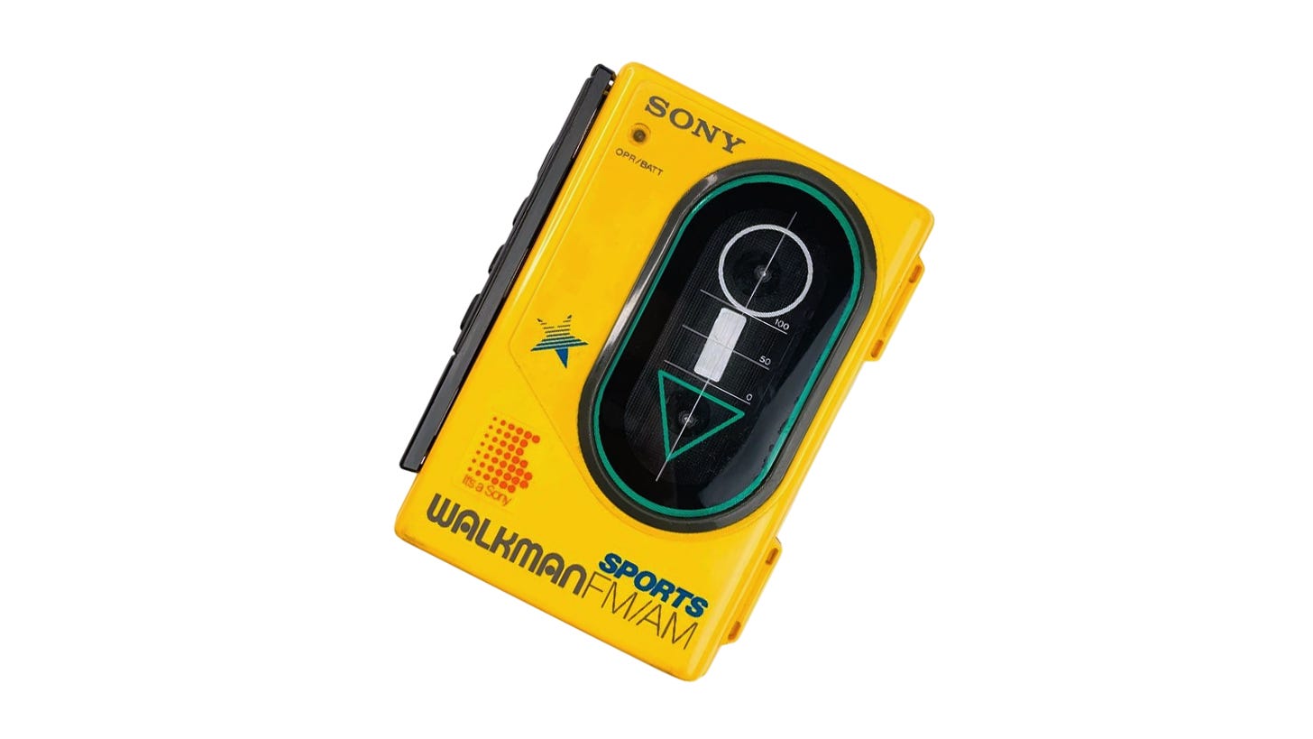 Sony Sports Walkman: A Visual History (1983–2001)