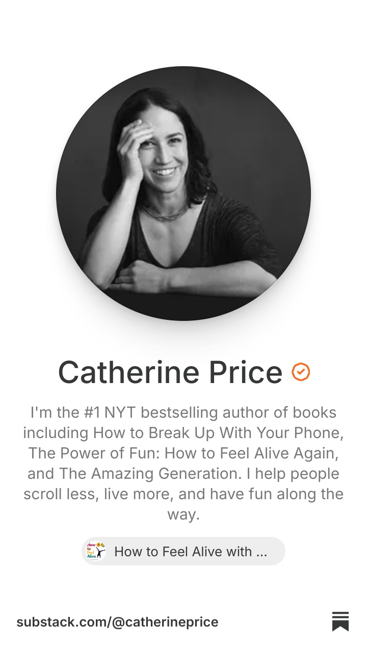 Catherine Price | Substack