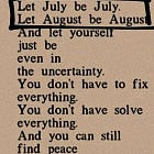 a decisão da inação