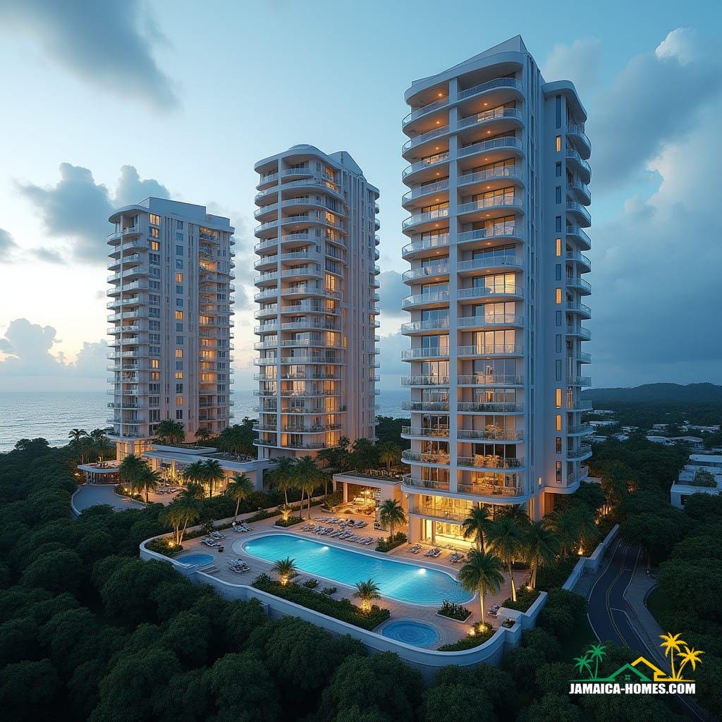 Luxury real estate scheme in jamaica caribbean