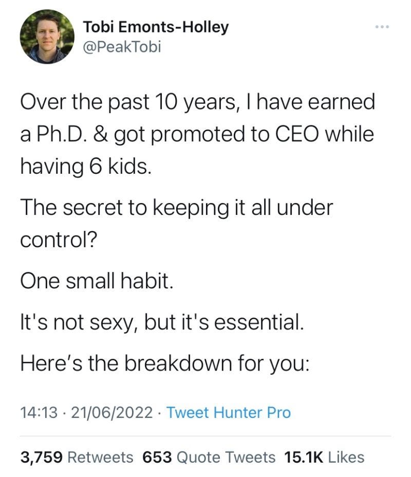 Screenshot of tweet from Tobi Emonts-Holley