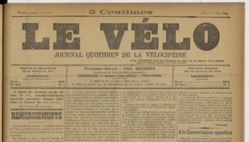 Le Vélo : journal quotidien de vélocipédie | 1894-05-09 | Gallica