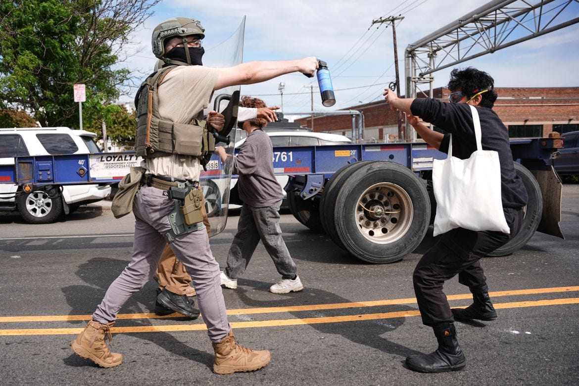 Tense protests erupt outside Delaney Hall immigrant detention centre in US  | Protests News | Al Jazeera
