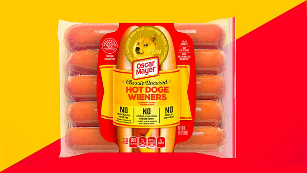 A one of a kind pack of Hot Doge Wieners