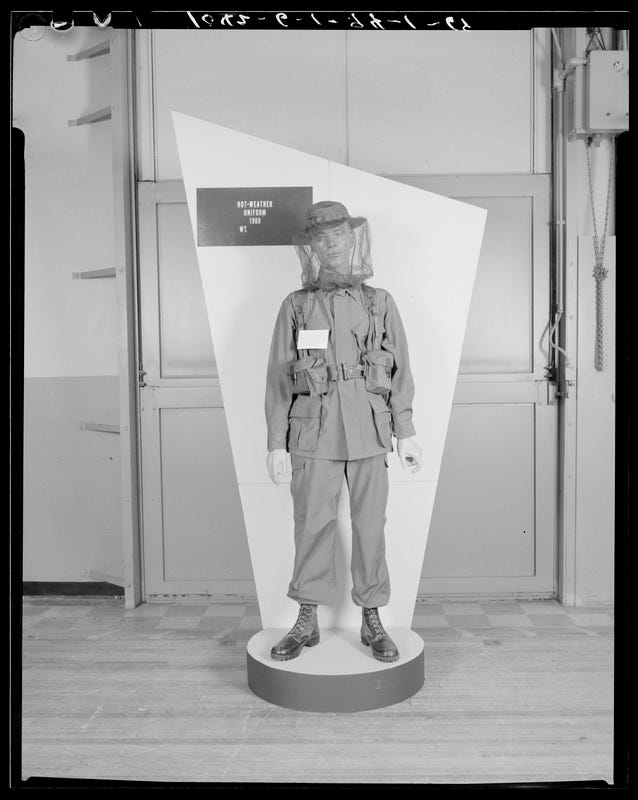 Hot weather uniform, 1969, wt.