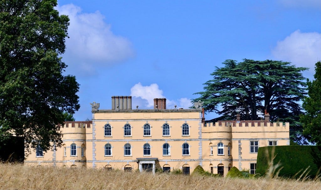 Hampden House from Queens Gap