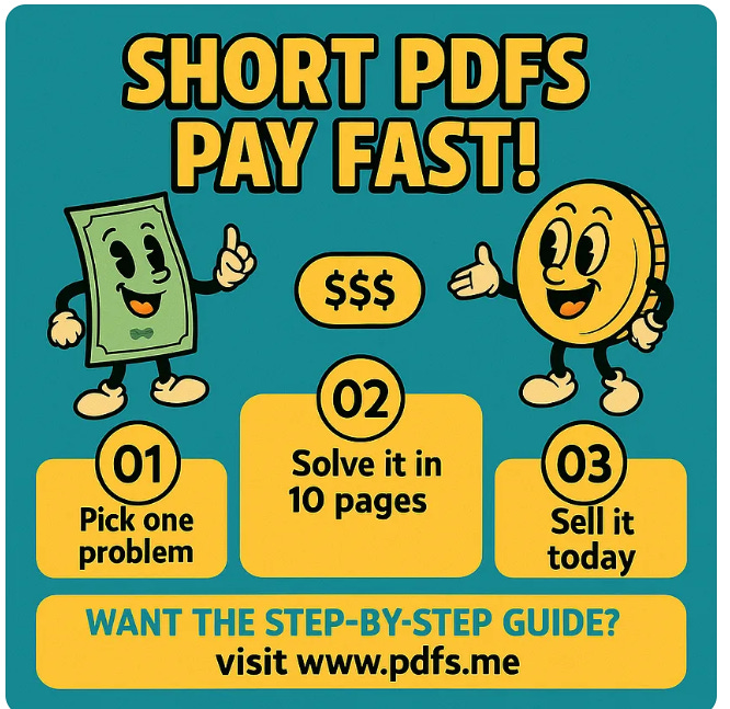 cartoon style meme about how pdfs sell fast cartoon style meme about how pdfs sell fast