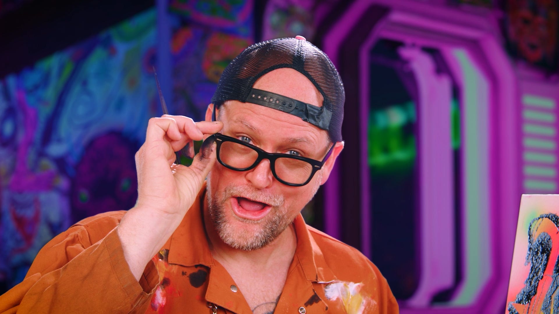TONIGHT: ART SHOW WITH CAPTAIN SKINNER — LIVE AT 9:00 PM ET