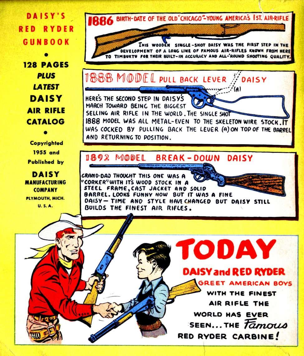 Comic Book Cover For Daisy's Red Ryder Gun Book Comic Book Cover For Daisy's Red Ryder Gun Book