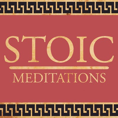 Podcast logo: Stoic Meditations Podcast logo: Stoic Meditations