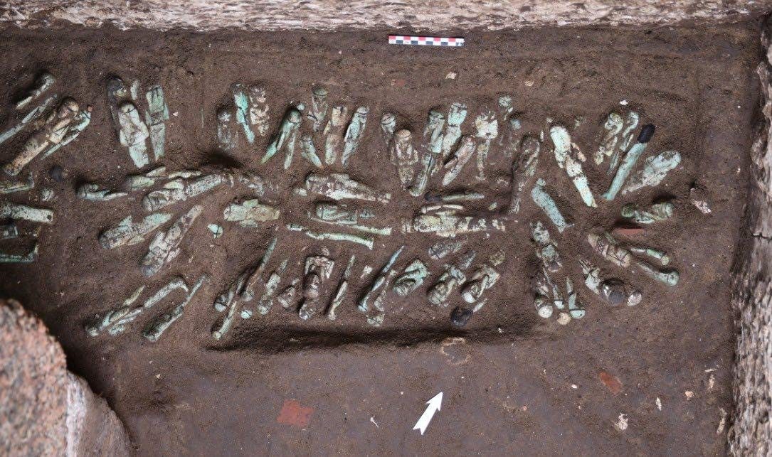 Archaeologists uncover 225 ushabti figurines and identify Pharaoh Sheshonq III’s sarcophagus in ancient Tanis