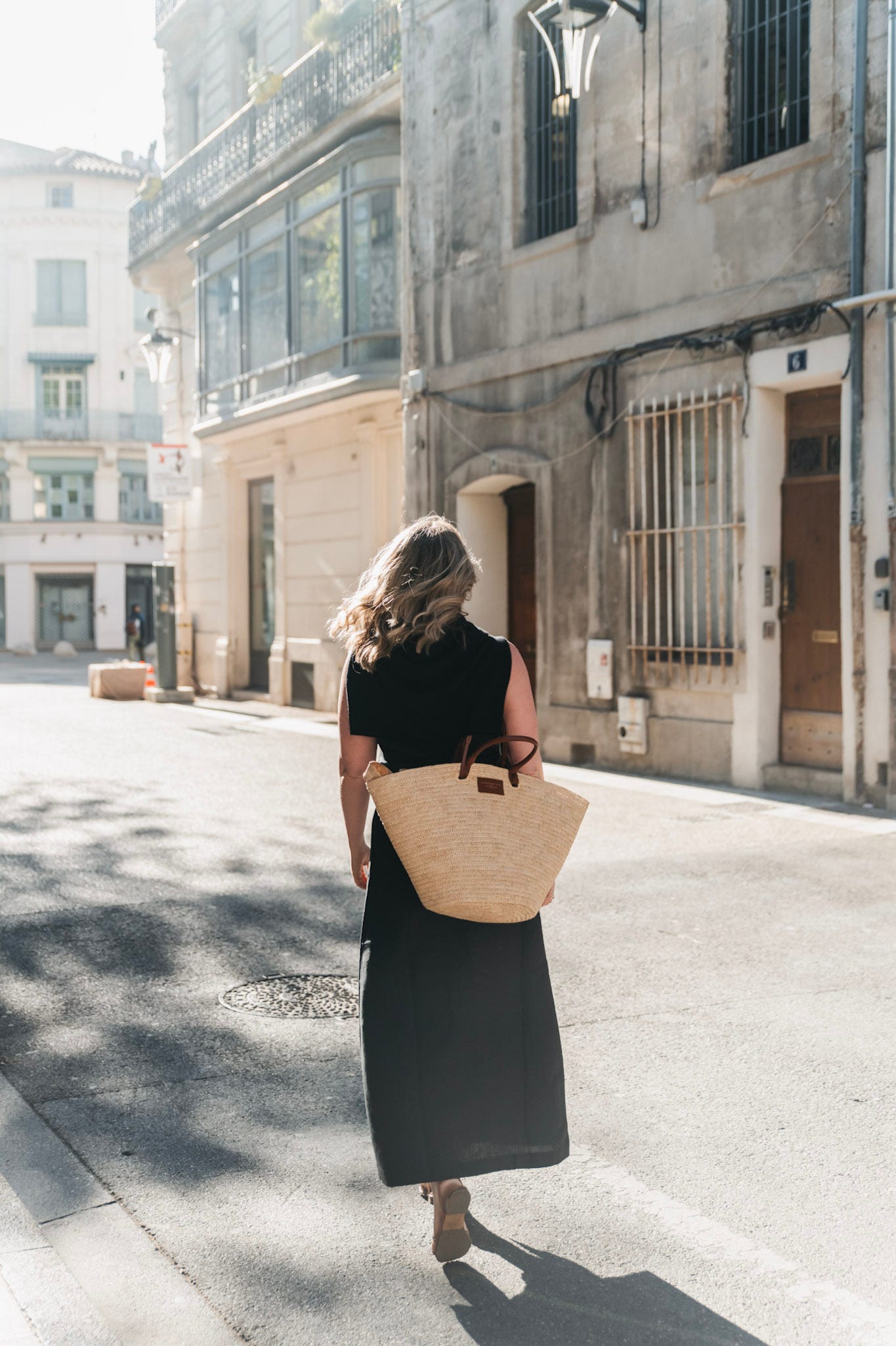 Summer Outfit featuring a Sezane Basket Bag in Provence Summer Outfit featuring a Sezane Basket Bag in Provence