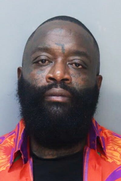 Rapper Rick Ross arrested in Miami Beach on battery charges | AP News Rapper Rick Ross arrested in Miami Beach on battery charges | AP News