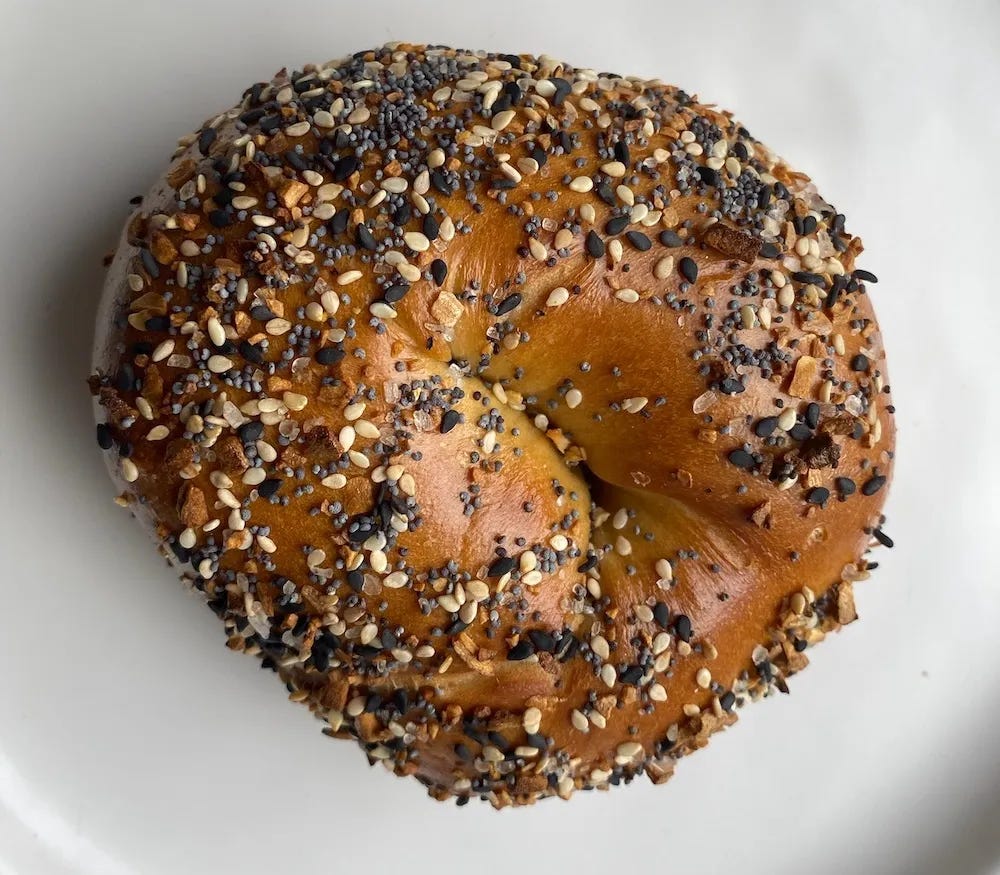 Aaron’s Bagels’ everything bagel