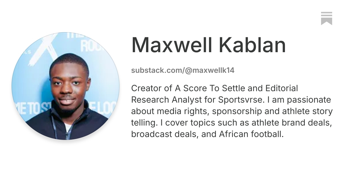 Maxwell Kablan | Substack