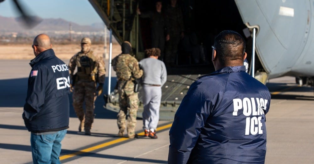 DVIDS - Images - Deportation flight conducted at Fort Bliss [Image 2 of 2]