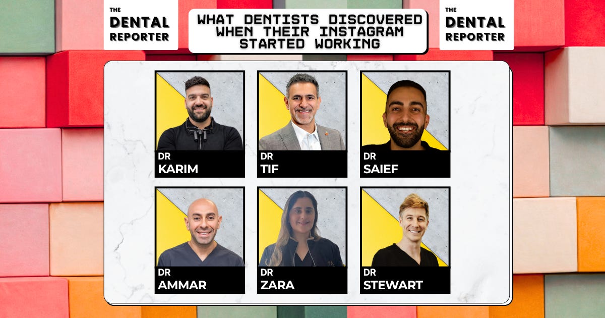 What UK dentists discovered when their Instagram started working. The Dental Reporter What UK dentists discovered when their Instagram started working. The Dental Reporter
